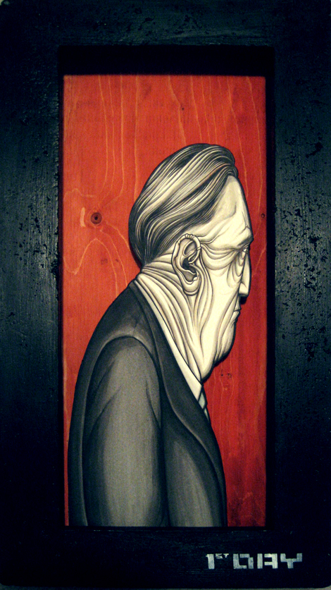 1st day - 2008 - Ink on Illustration board