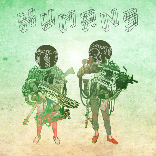 HUMANS poster 2011 - Ink on Illustration board
