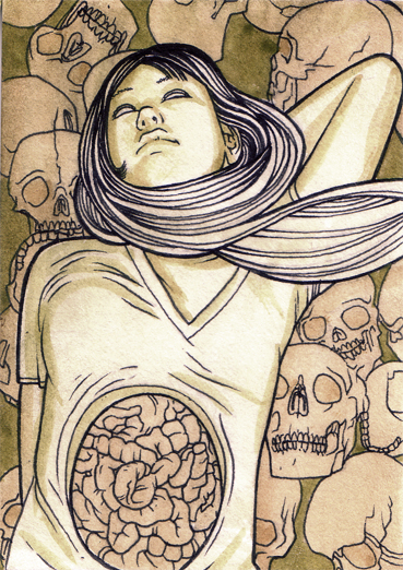 Might Night - 2009 - Ink on Illustration board