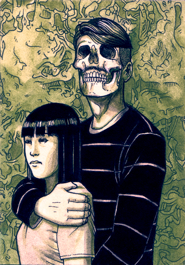 My Mine - 2009 - Ink on Illustration board