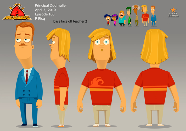 Principle Dudmuller - Totally based off a famous Principle in an 80's classic movie.