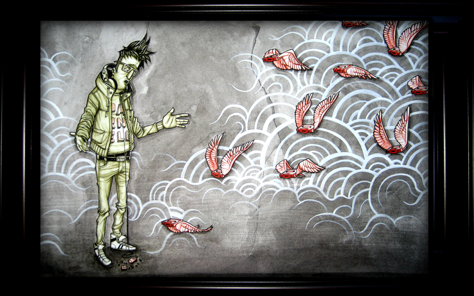 ROTCT - 2007 - Ink on Illustration board