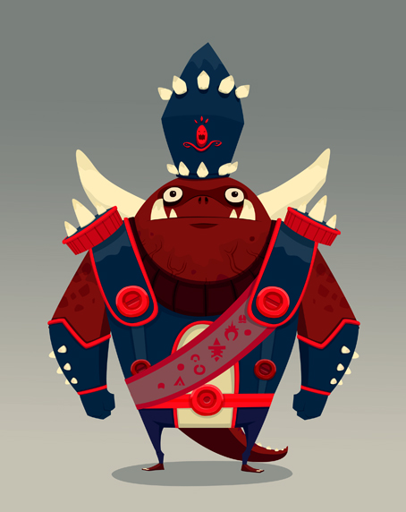 Humongo - The Season 1 finally bad guy.