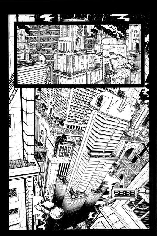 The rendez vous 001 - comic book page from 2005