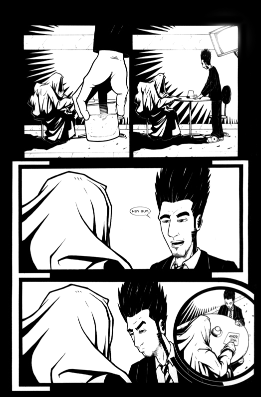 The rendez vous 0010 - comic book page from 2005