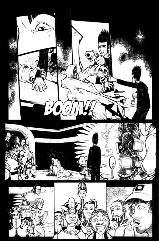 The rendez vous 0014 - comic book page from 2005