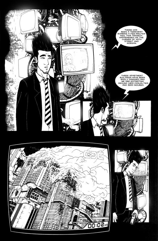 The rendez vous 0015 - comic book page from 2005