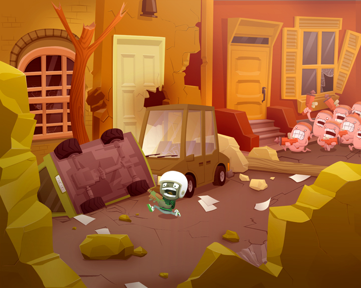 Run Away - Early design from 2007