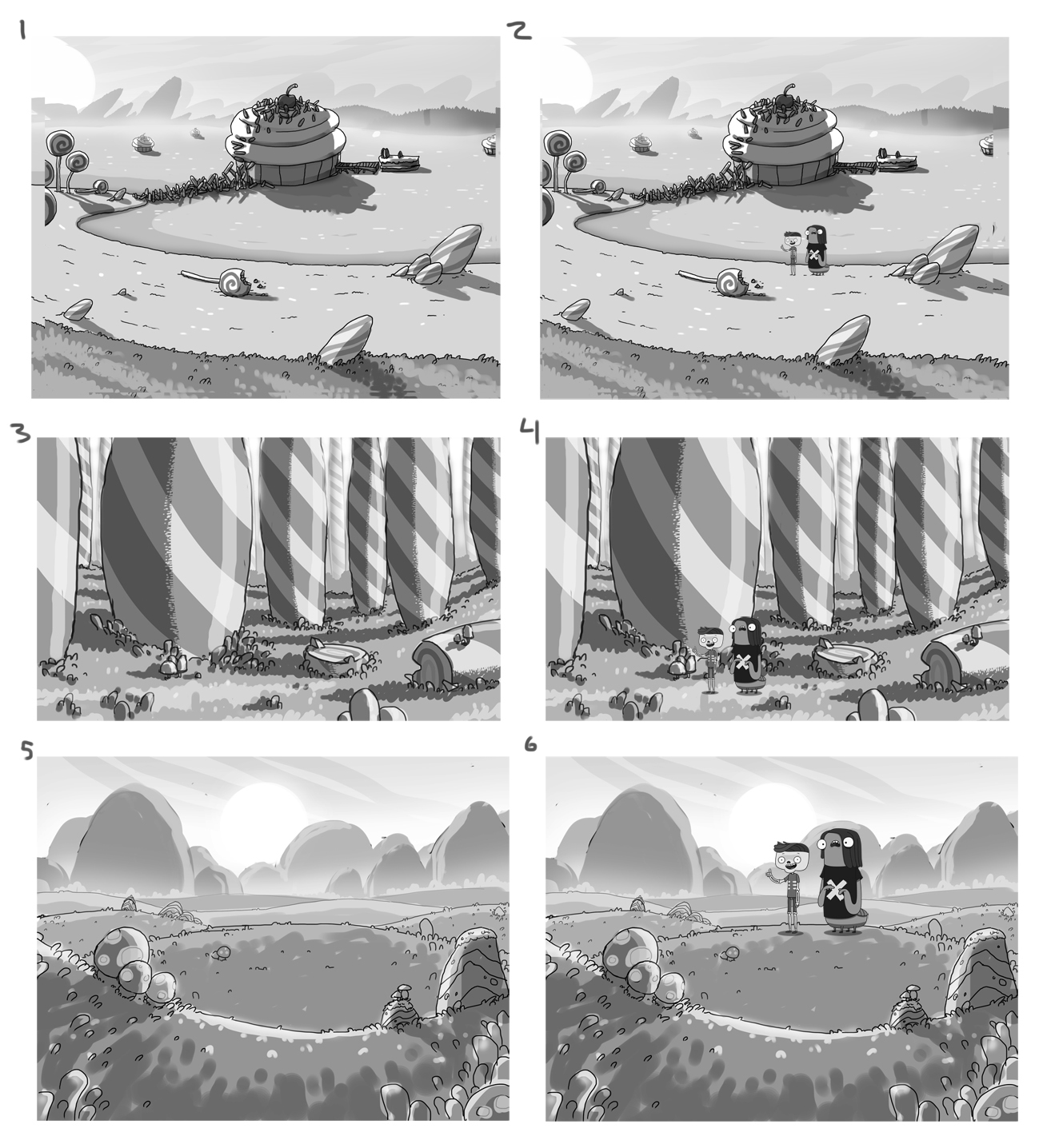 Early BG designs